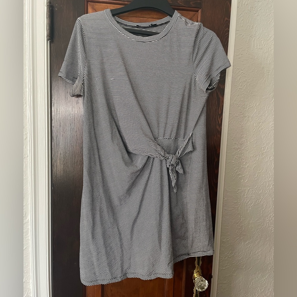 Striped T-shirt Dress